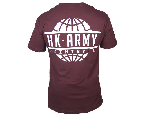 HK Army Global Paintball T-Shirt - Burgundy