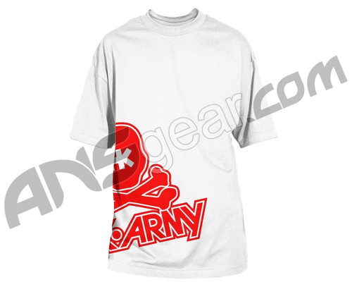 HK Army Side Skull Paintball T-Shirt - White