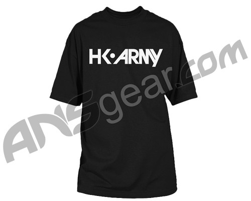 HK Army Typeface Paintball T-Shirt - Black