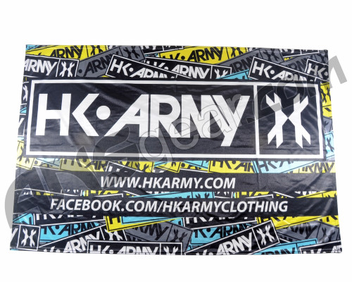 HK Army Typeface Banner - 42" x 27"