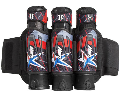 HK Army Zero-G 3+2+4 Paintball Harness - Houston Heat