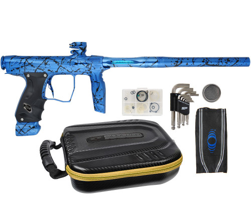 HK Army Shocker AMP Electronic Paintball Gun - Splash Cobalt (Blue/Black)