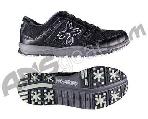 HK Shredder Paintball Cleats - Black/Grey