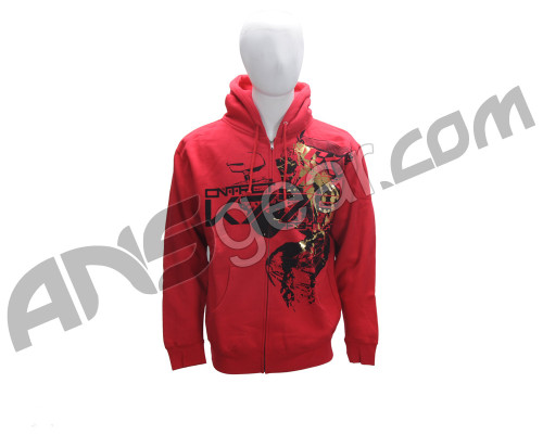 Contract Killer Sisco Zip Up Hoodie - Red