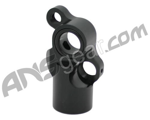 Inception Designs Mini Front Block w/ Integrated Vertical ASA - Polished Black (CGP-0021-PB)