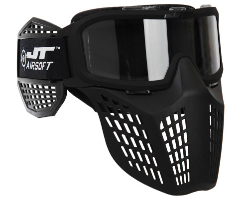 JT Delta 3 Airsoft Mask - Black