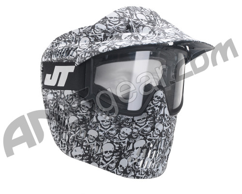 JT Alpha Thermal Paintball Goggles - Limited Edition White Skull