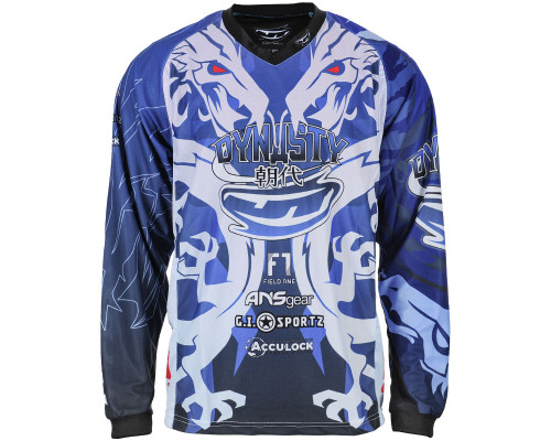 JT Team Dynasty Glide Dragon Paintball Jersey - White