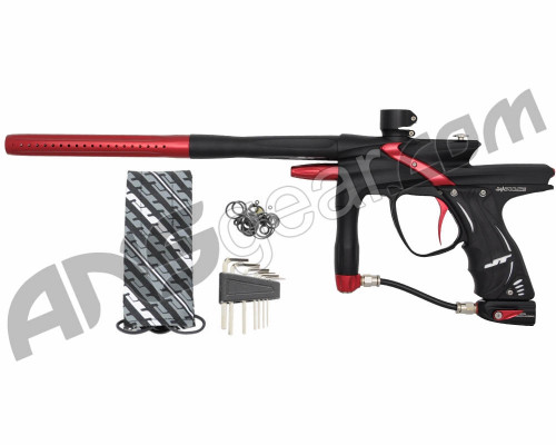JT Impulse Paintball Gun - Dust Black/Red