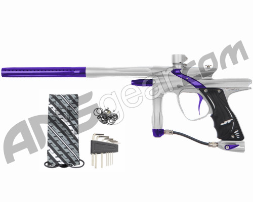 JT Impulse Paintball Gun - Dust Silver/Purple