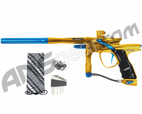 JT Impulse Paintball Gun - Gold/Teal