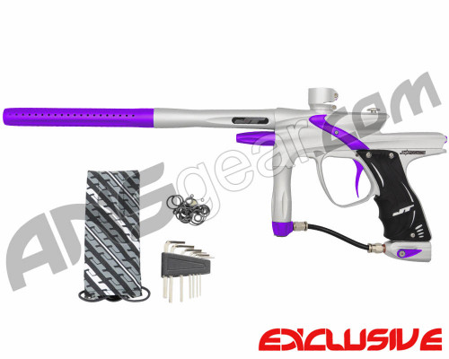 JT Impulse Paintball Gun - Silver/Electric Purple