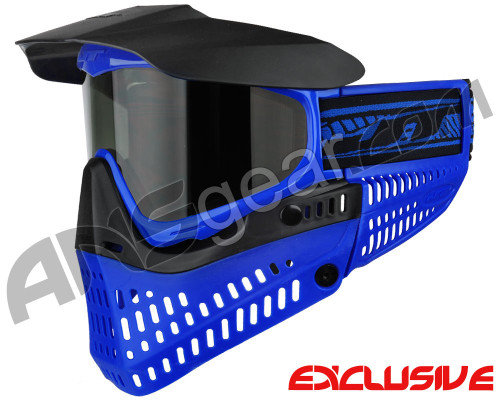 Jt ProFlex Thermal Paintball Mask - Blue/Black w/ Smoke Lens