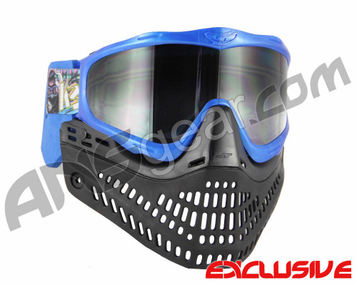 Jt ProFlex Thermal Paintball Mask - Limited Edition Porno Cat Blue