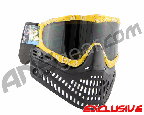 Jt ProFlex Thermal Paintball Mask - Limited Edition Porno Cat Yellow