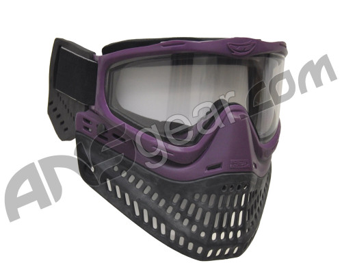 JT ProFlex Thermal Paintball Mask w/ Clear Lens - EPS Purple