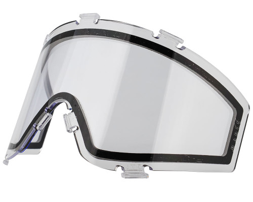 Masque De Paintball JT Proflex Clear - Montures Fines Noires - Modèle Flex 8 - Occasion