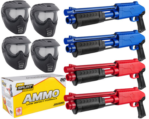 JT Splatmaster .50 Cal Z200 Shotgun Mega Kit - Red