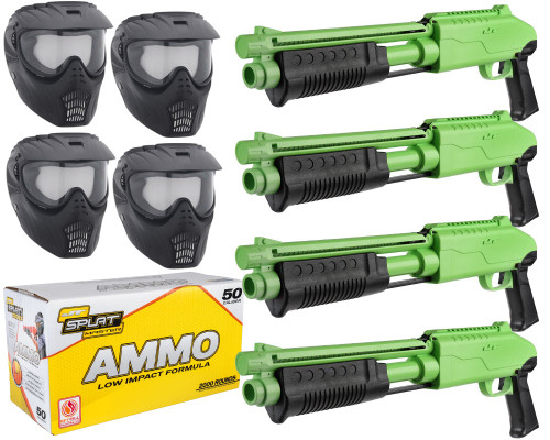 JT Splatmaster .50 Cal Z200 Shotgun Mega Kit - Red