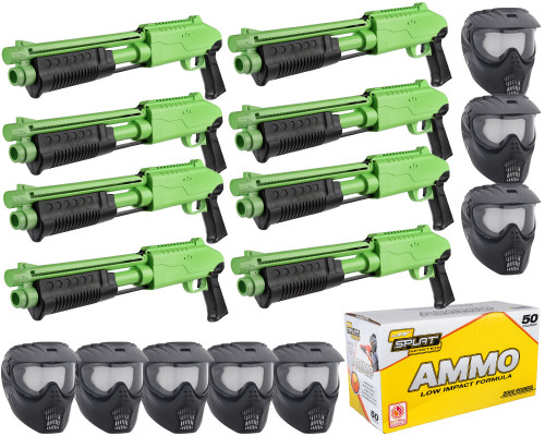 JT Splatmaster .50 Cal Z200 Shotgun Neighborhood Kit - Green/Red