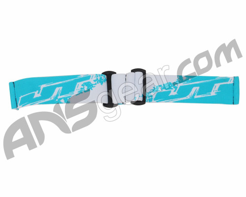 JT Replacement Goggle Strap - Teal/White