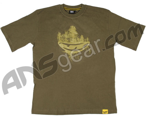 JT Woodsball Men's T-Shirt - Olive-1654542972