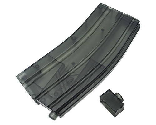 King Arms Airsoft BB 470 Rnd X-Large M4 Style Loader - Black