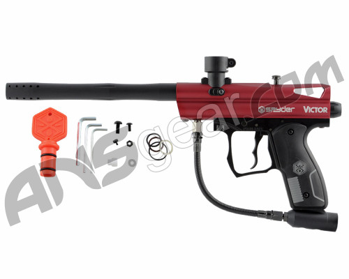 2012 Kingman Spyder Victor Semi-Auto Paintball Gun - Hot Red