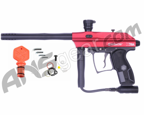 Refurbished 2012 Kingman Spyder Xtra Semi-Auto Paintball Gun - Red