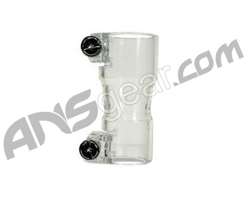 Kingman Spyder Vertical Straight Elbow - Clear