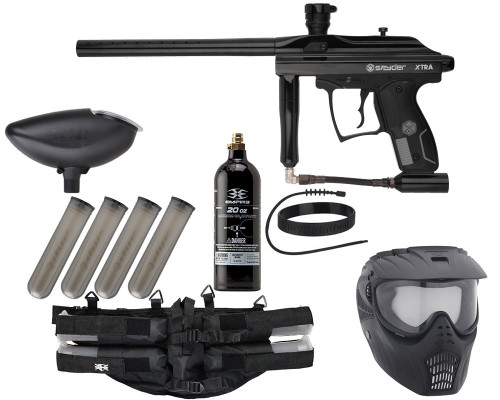 Kit De Protection Paintball Spyder Xtra Niveau 1 - Bleu - Taille Grand/XL - Neuf