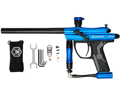 Kingman Spyder Fenix Electronic Paintball Gun - Gloss Blue