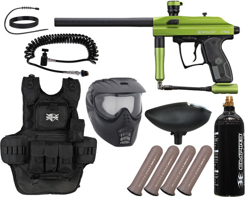 Kingman Paintball Marker Combo Package - Spyder Fenix - Insane