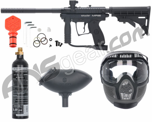 Kingman Spyder MR100 READY TO PLAY KIT - Diamond Black