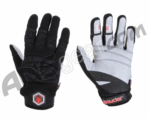 Kingman Spyder Pro Paintball Gloves - Black