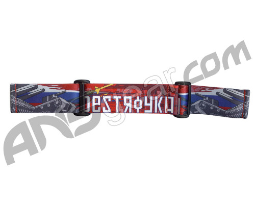 KM Paintball Goggle Strap - 09 Destroy