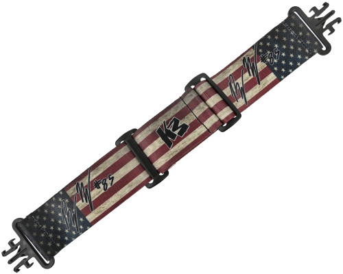 KM Paintball Grill Goggle Strap - U.S.A. Ryan Moorhead