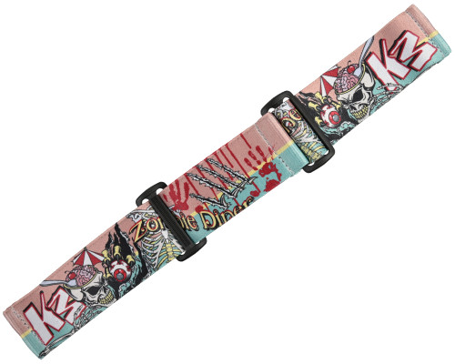 KM Paintball Universal JT Goggle Strap - Limited Edition Zombie Diner