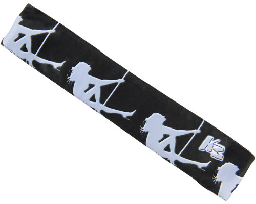 KM Paintball Headband - Grey Stripper