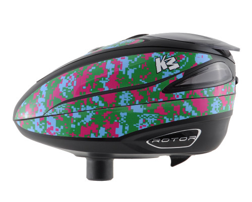 KM Rotor Loader Wrap - Digi Camo Green/Pink