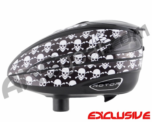 KM Rotor Loader Wrap - Skull Black