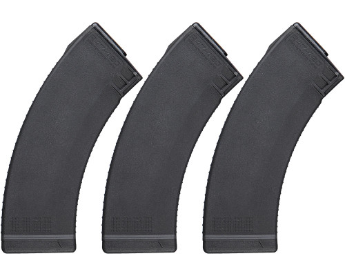 KWA Ronin 47 AEG 120 Round Mid-Cap Magazines - Black (3-Pack) (197-04111)