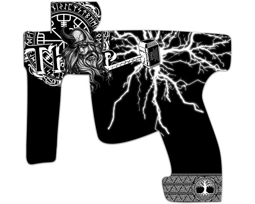 Laser Engraved Gun Design - Viking