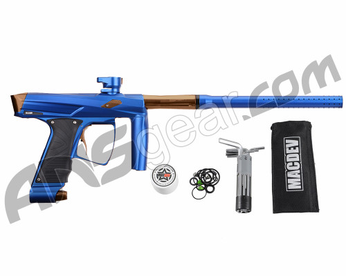 MacDev Clone GT Paintball Gun - Blue/Champagne