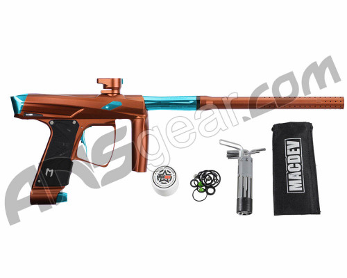 MacDev Clone GTi Paintball Gun - Brown/Aqua