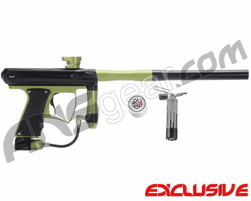 MacDev Drone DX Paintball Gun - Black/Sour Apple