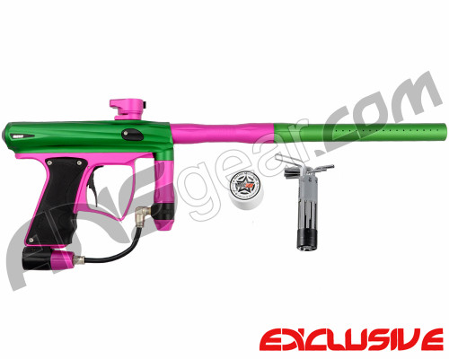 MacDev Drone DX Paintball Gun - Green/Dust Pink MacDev Drone DX Paintball Gun - Green/Dust Pink
