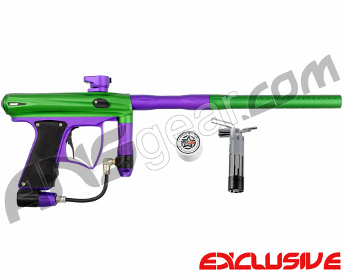MacDev Drone DX Paintball Gun - Green/Electric Purple MacDev Drone DX Paintball Gun - Green/Electric Purple