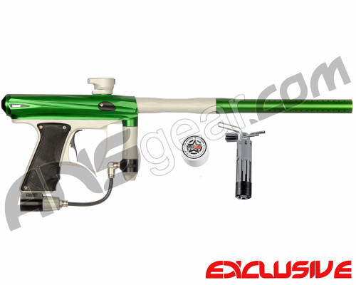 MacDev Drone DX Paintball Gun - Green/White/Black MacDev Drone DX Paintball Gun - Green/White/Black