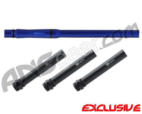 MacDev Shift 6 Piece 14" Barrel Kit - Autococker - Cobalt